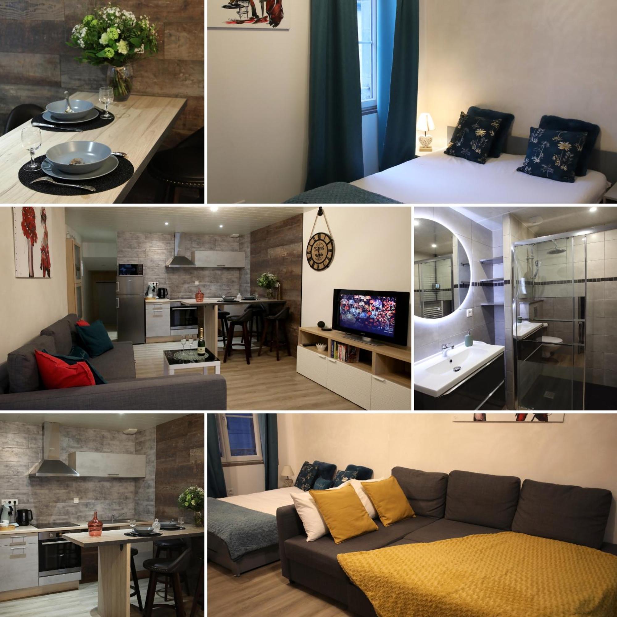 Апартаменты L'Atelier 57 - Votre Meuble Authentique ! Арбуа Экстерьер фото