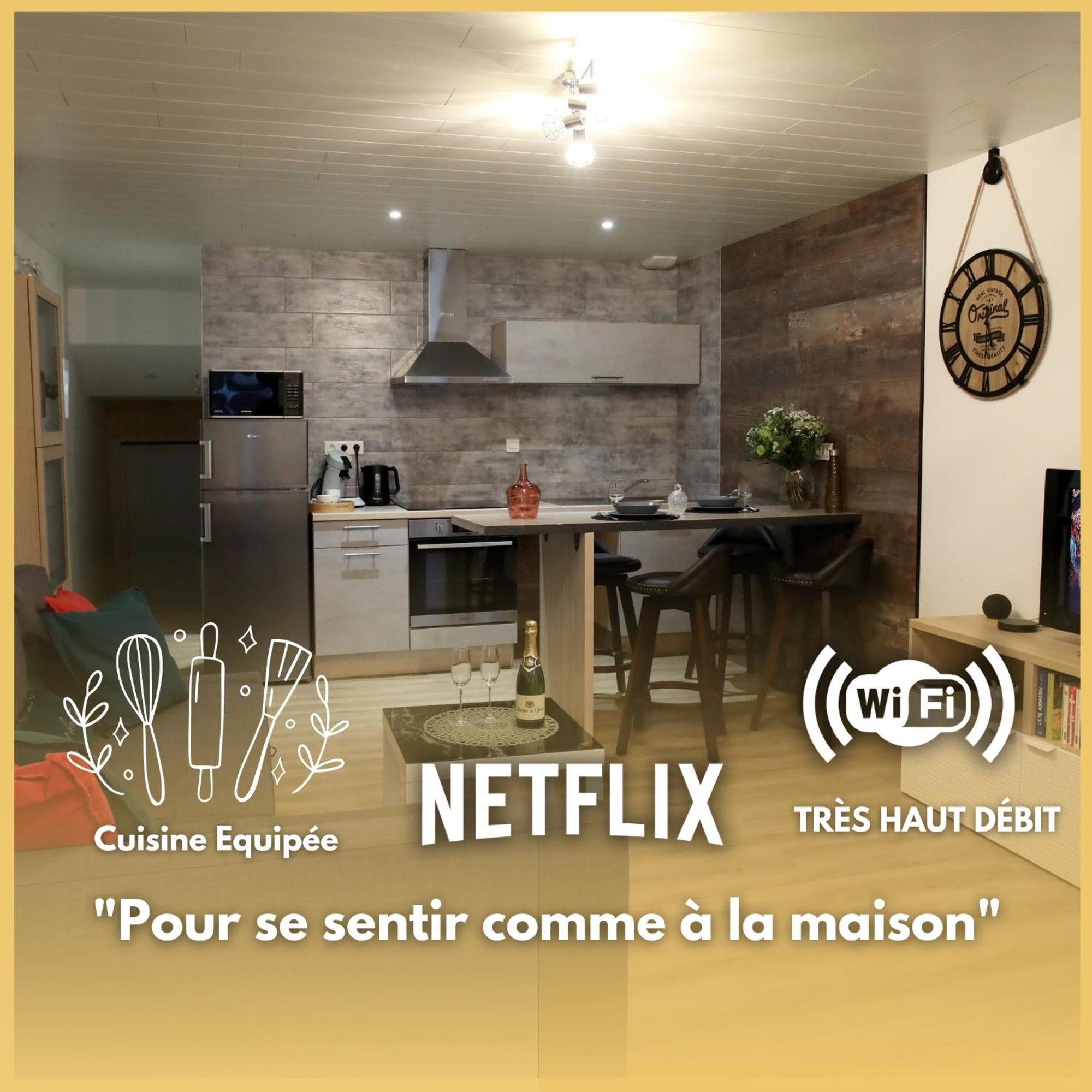 Апартаменты L'Atelier 57 - Votre Meuble Authentique ! Арбуа Экстерьер фото